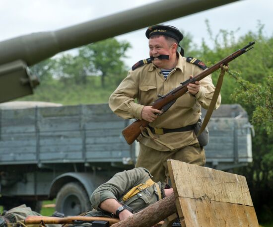 Liberation of Simferopol battles re-enacted