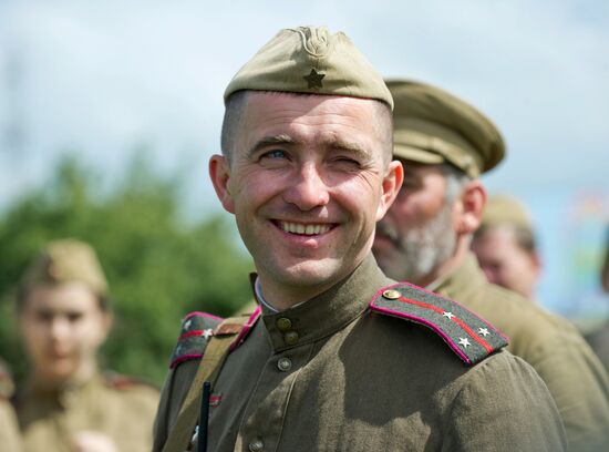 Liberation of Simferopol battles re-enacted