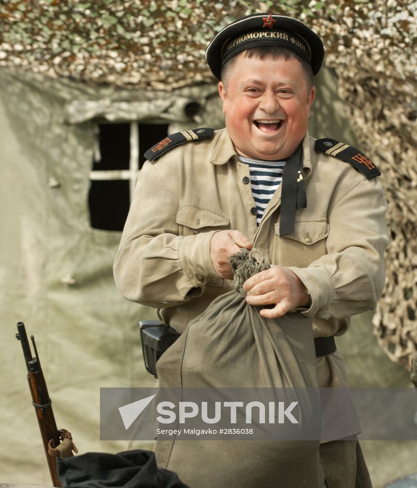 Reconstruction of battles for the liberation of Simferopol