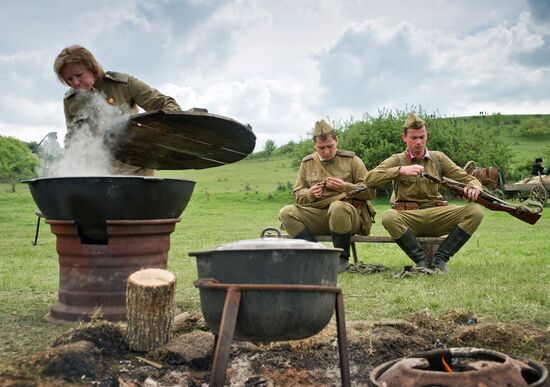 Reconstruction of battles for the liberation of Simferopol