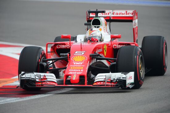 2016 Formula 1 Russian Grand Prix. Qualifying session
