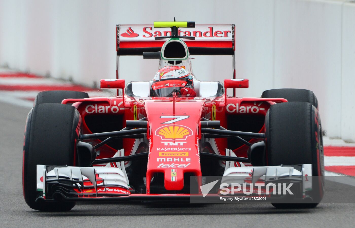 2016 Formula 1 Russian Grand Prix. Qualifying session