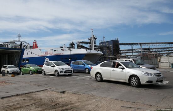 Kerch ferry crossing