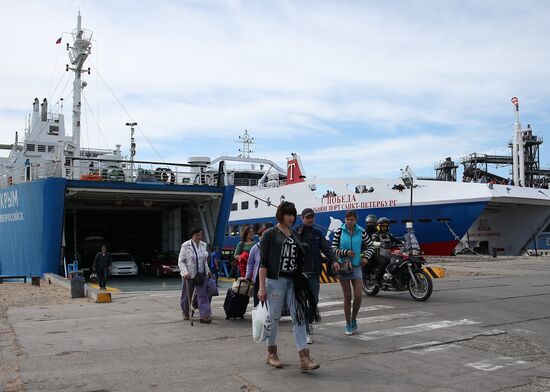 Kerch ferry crossing