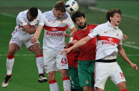 Football. Russian Premier League. Lokomotiv vs. Spartak
