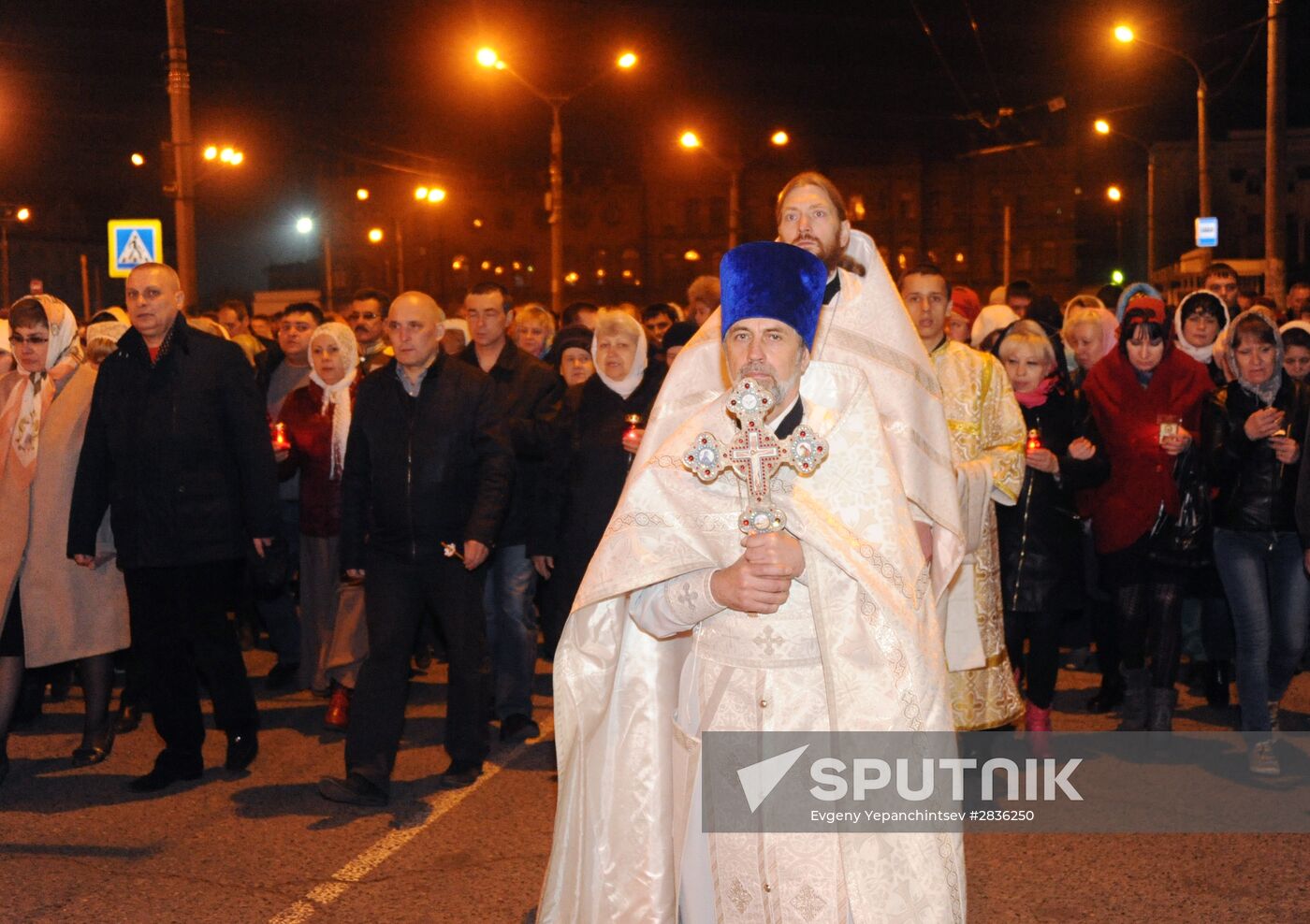 Easter celebrated in Russia