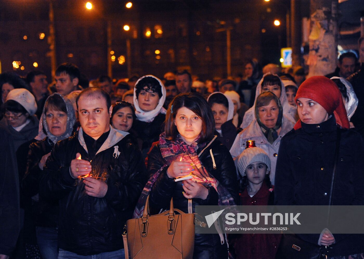 Easter celebrated in Russia