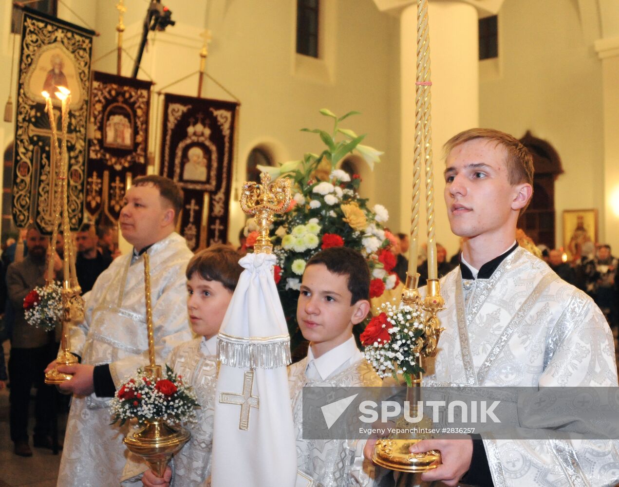 Easter celebrated in Russia