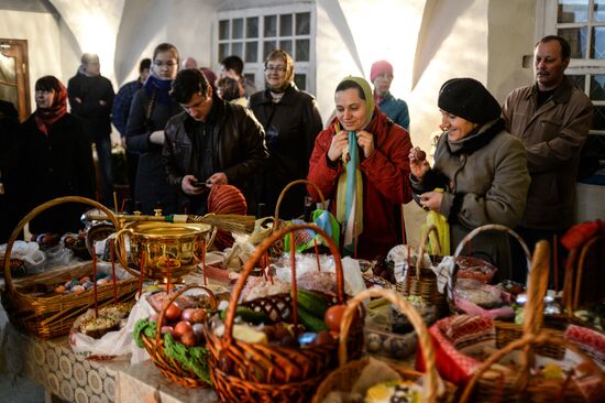 Easter celebrated in Russia