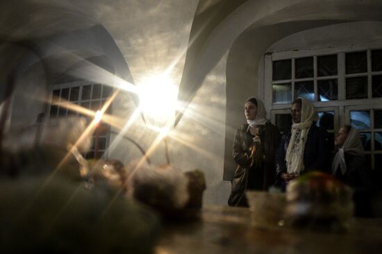 Easter celebrated in Russia