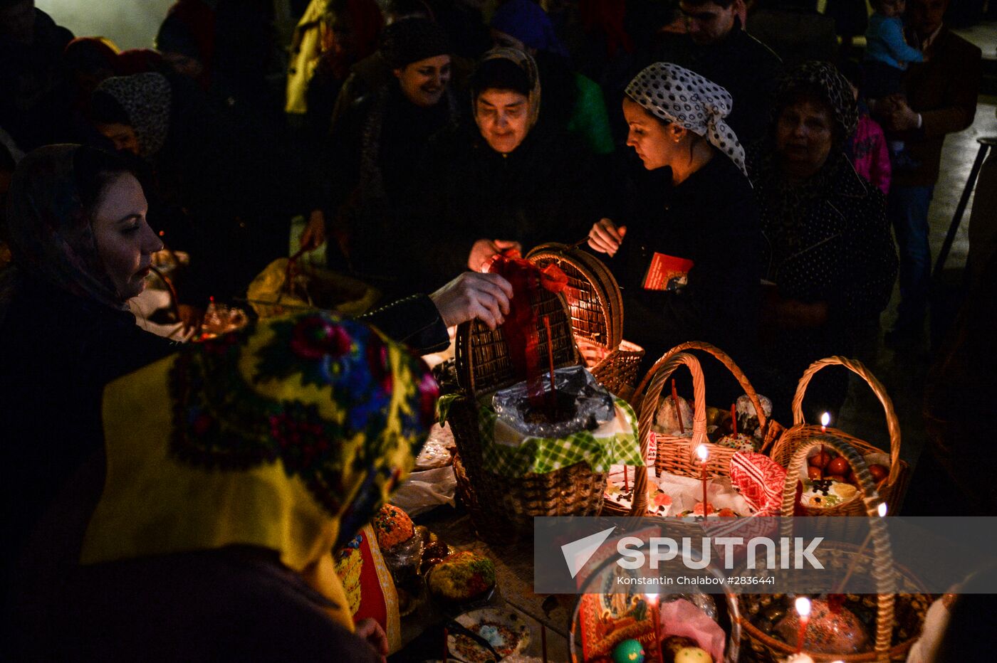 Easter celebrated in Russia