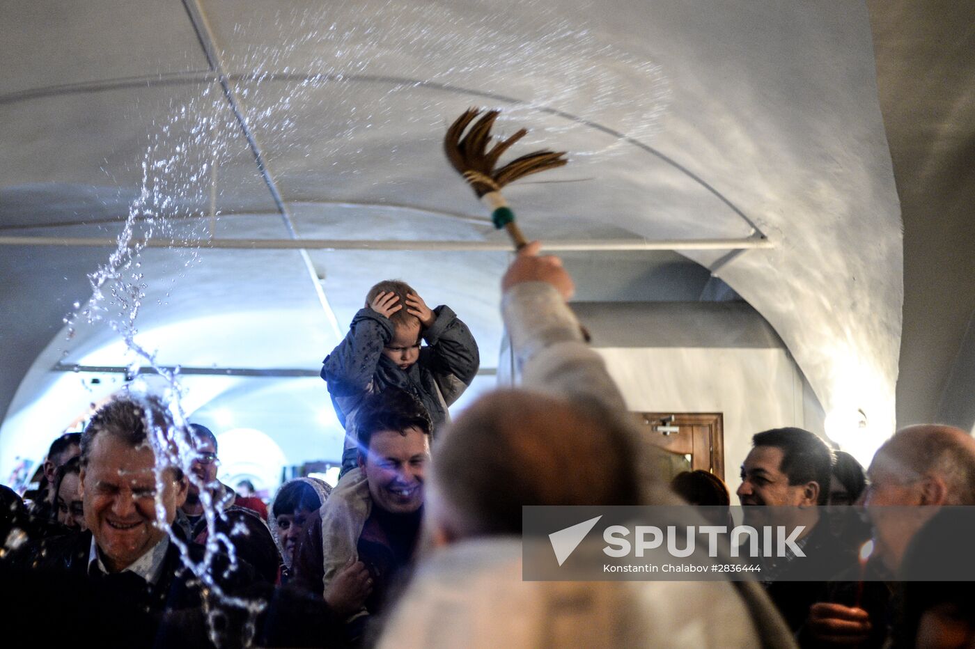 Easter celebrated in Russia