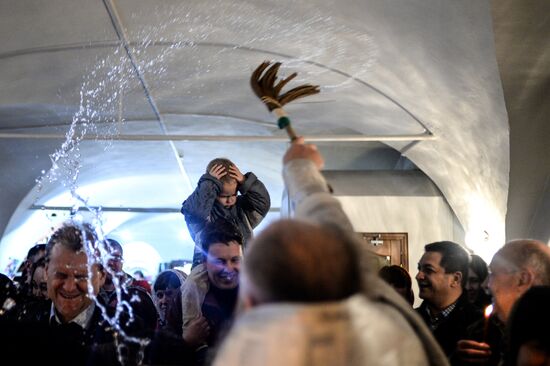 Easter celebrated in Russia