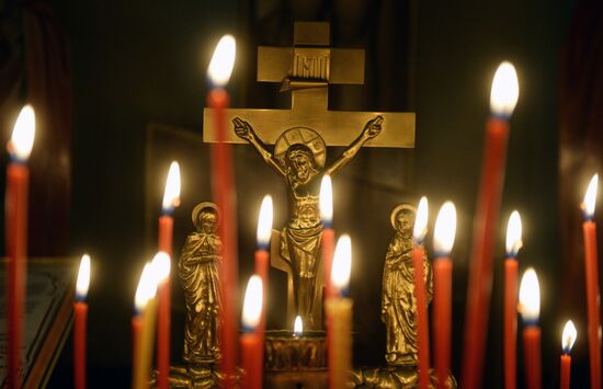 Easter celebrated in Russia