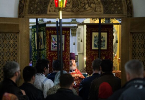Easter celebrated in Russia