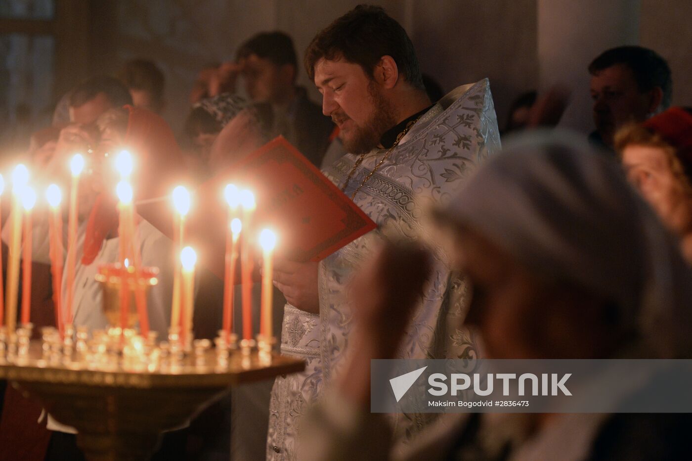 Easter celebrated in Russia