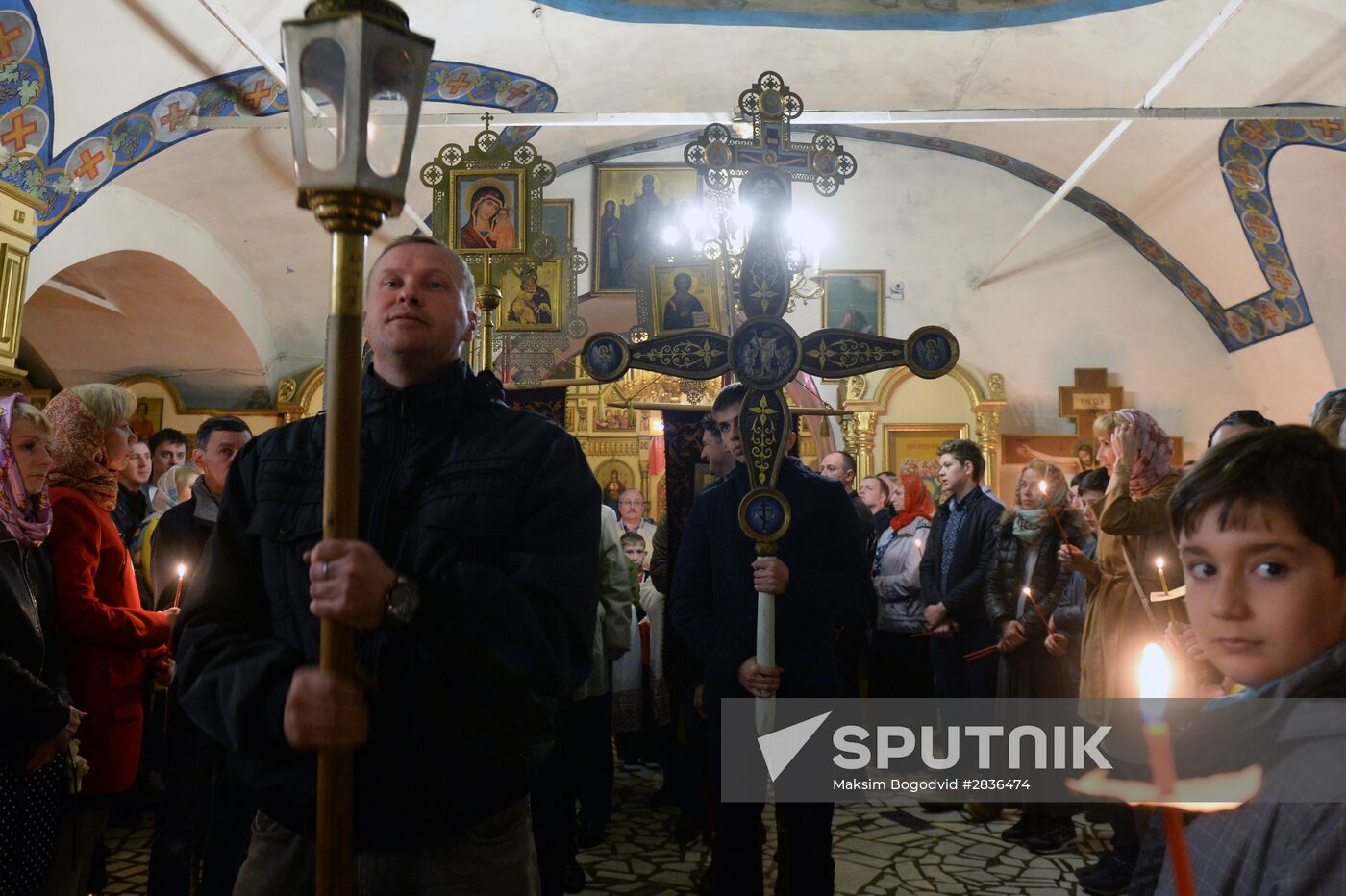 Easter celebrated in Russia
