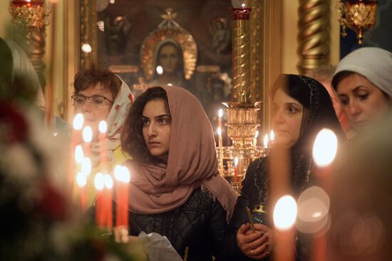 Easter celebrated in Russia