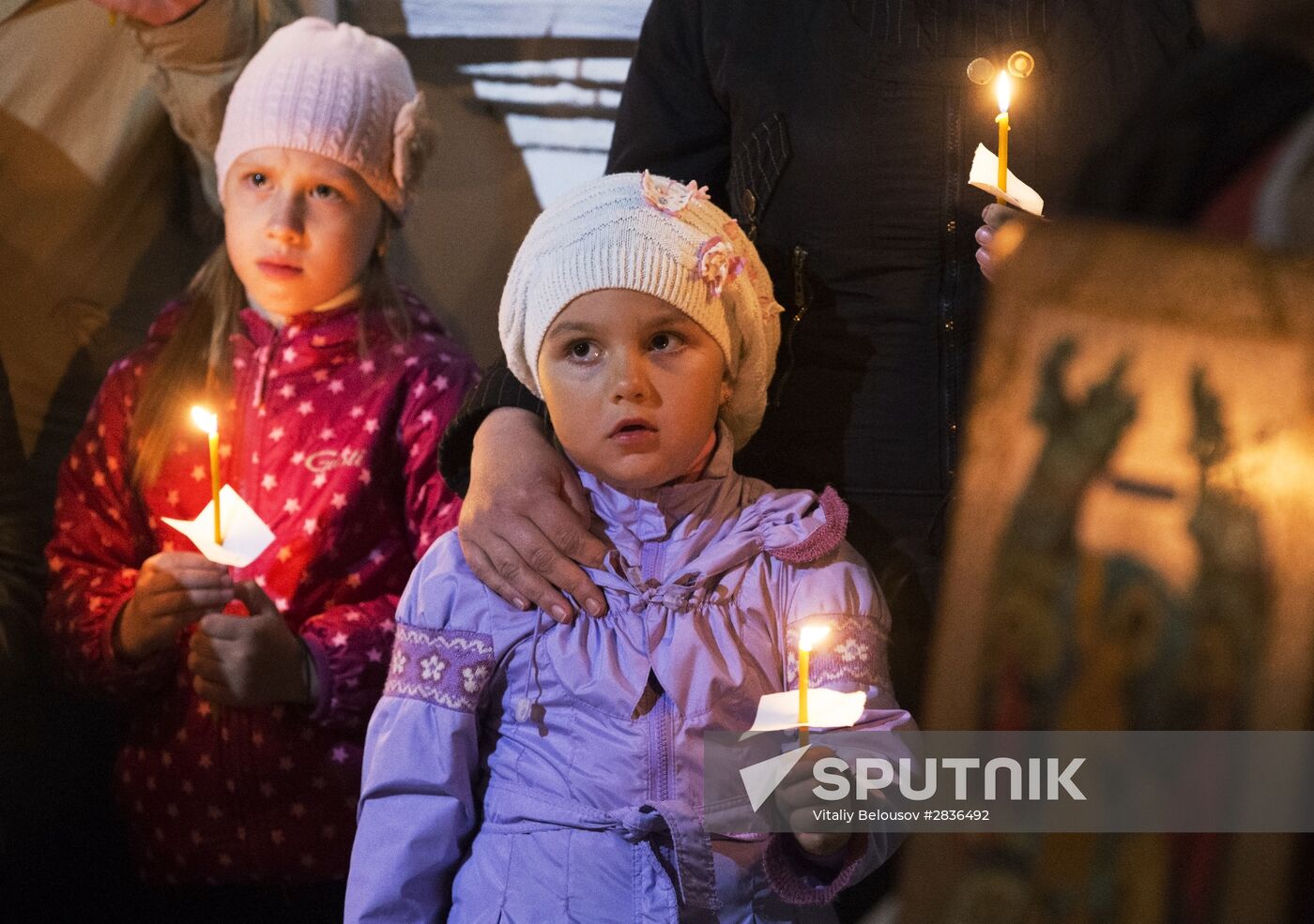 Easter celebrated in Russia