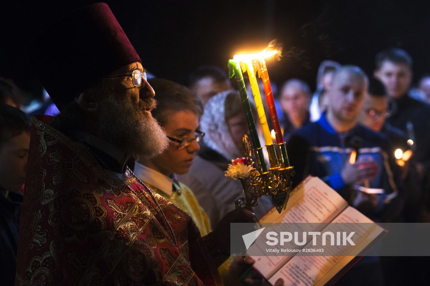 Easter celebrated in Russia