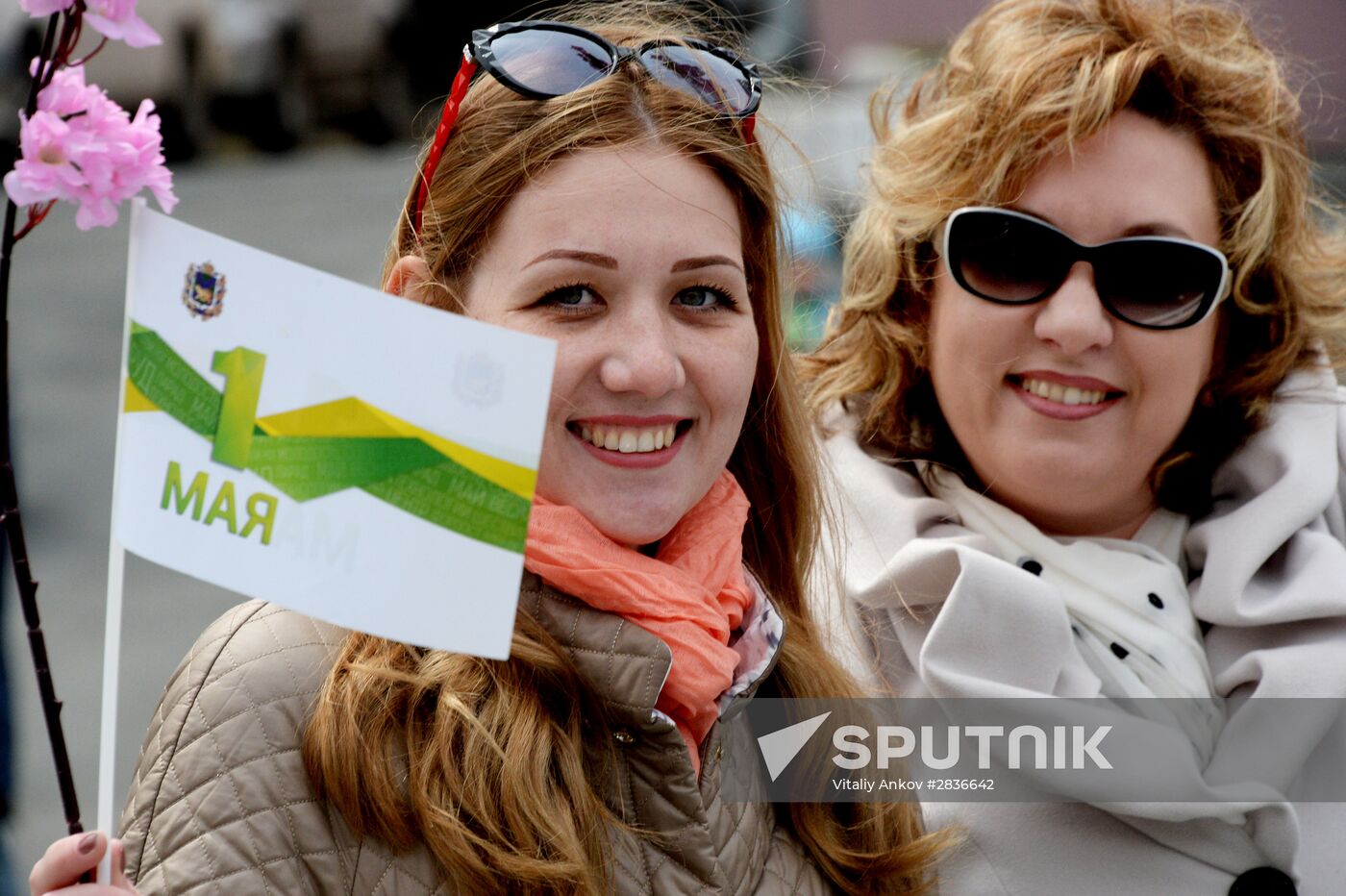 May 1 celebrated in Russia