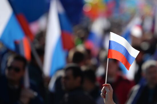 May 1 demonstration on Red Square