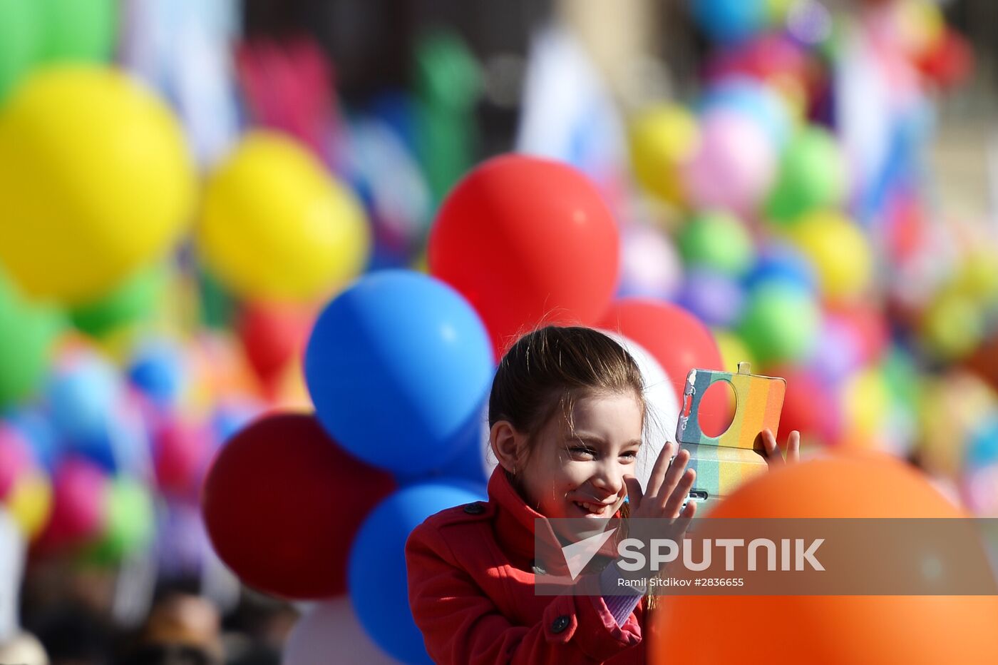May 1 demonstration on Red Square