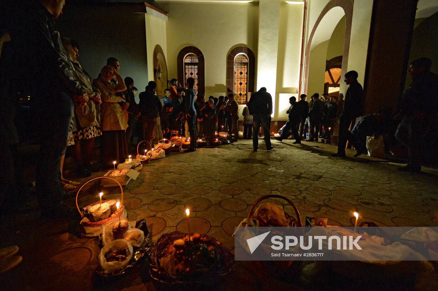Easter celebrated in Russia