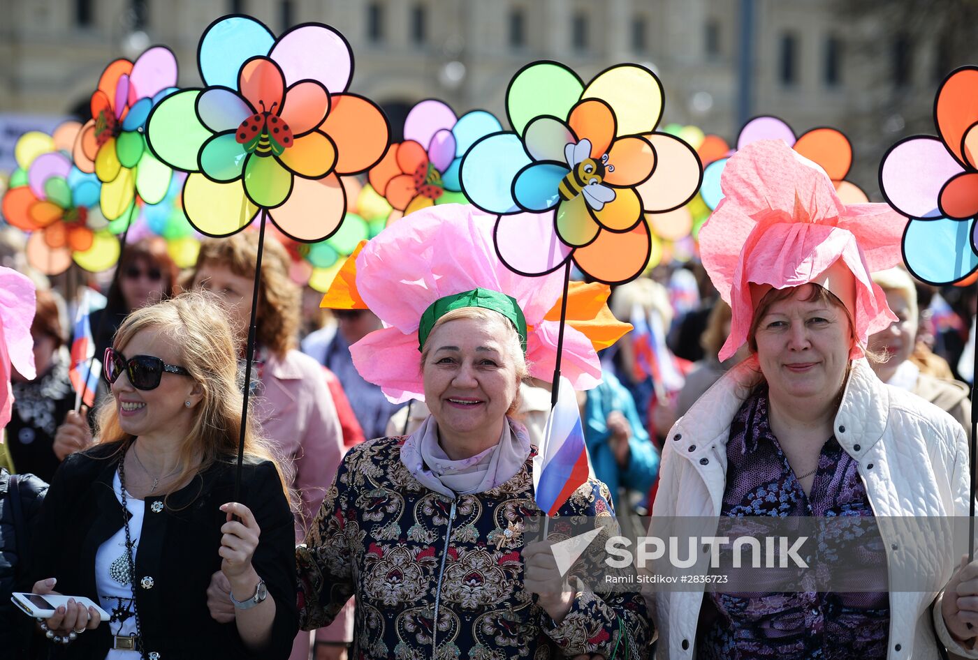 May 1 demonstration on Red Square