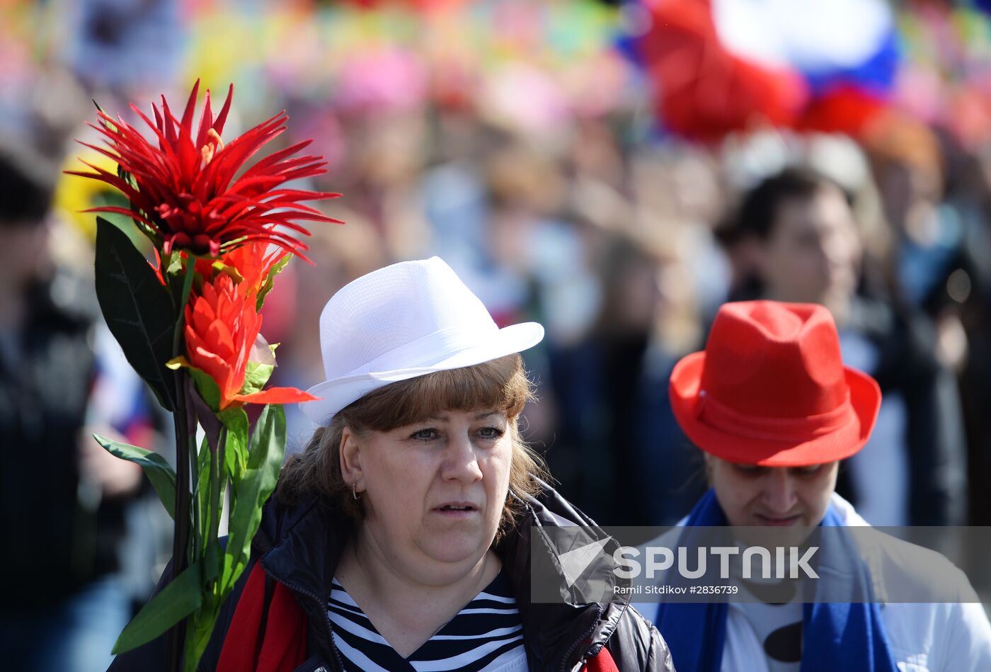 May 1 demonstration on Red Square