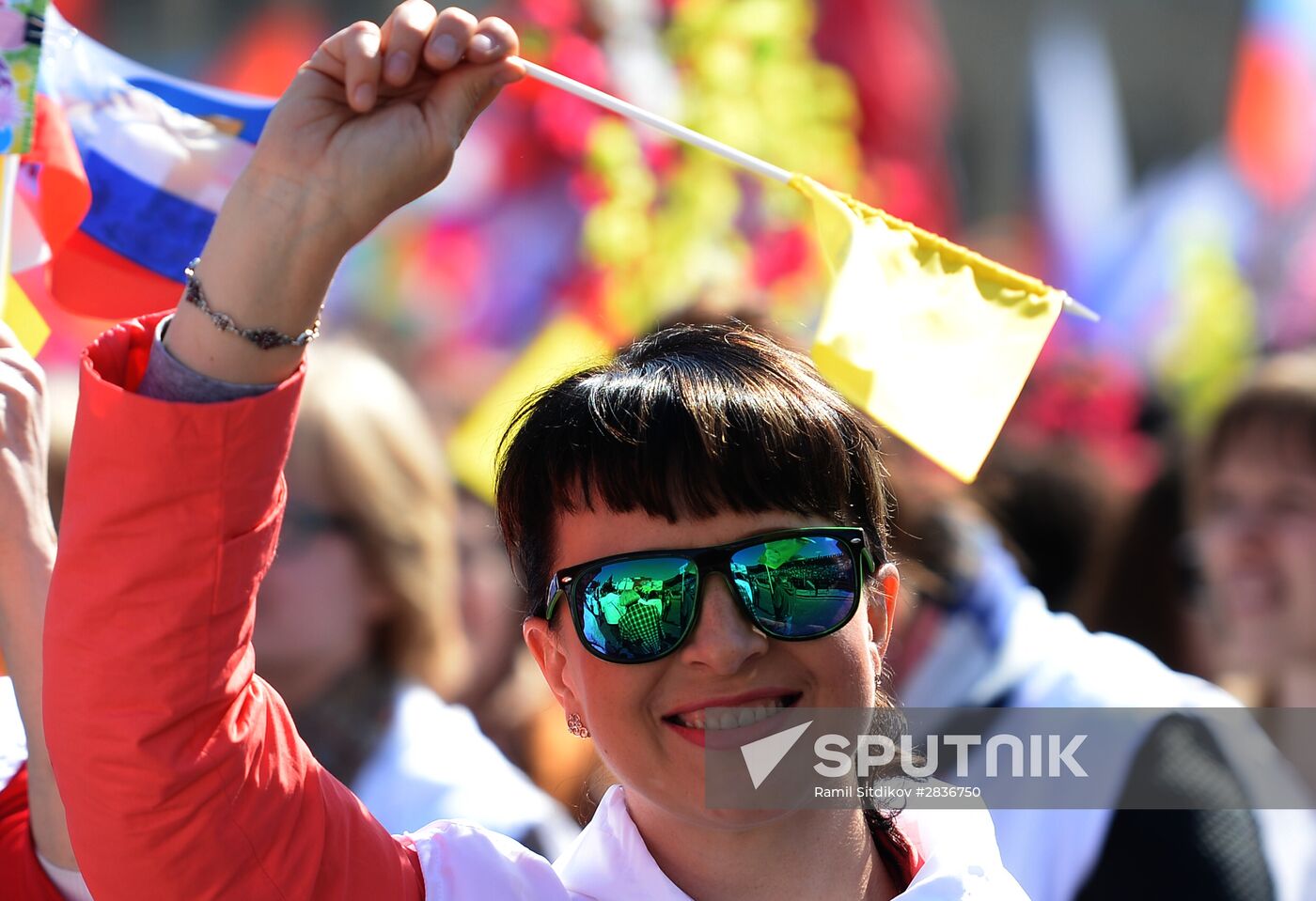 May 1 demonstration on Red Square