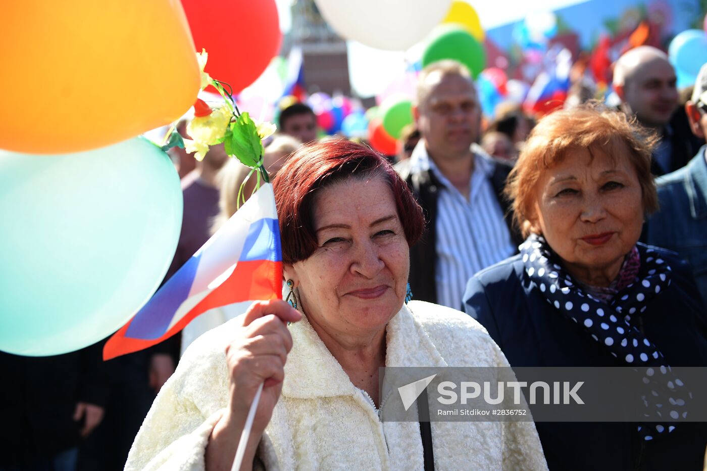 May 1 demonstration on Red Square