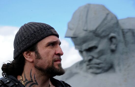 Russian bikers ride from Moscow to Berlin to commemorate Victory Day