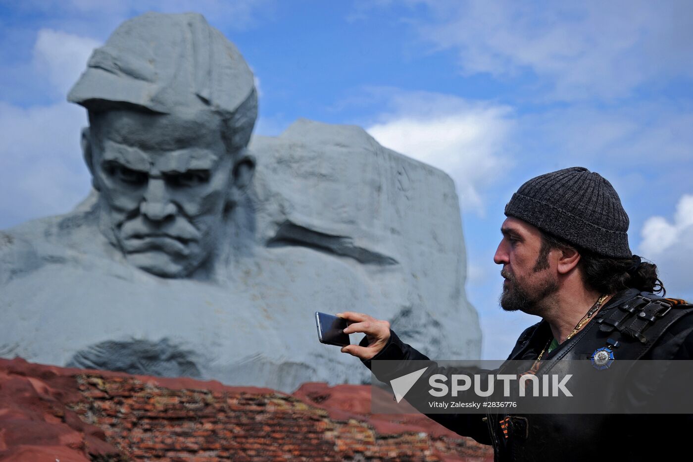 Russian bikers ride from Moscow to Berlin to commemorate Victory Day