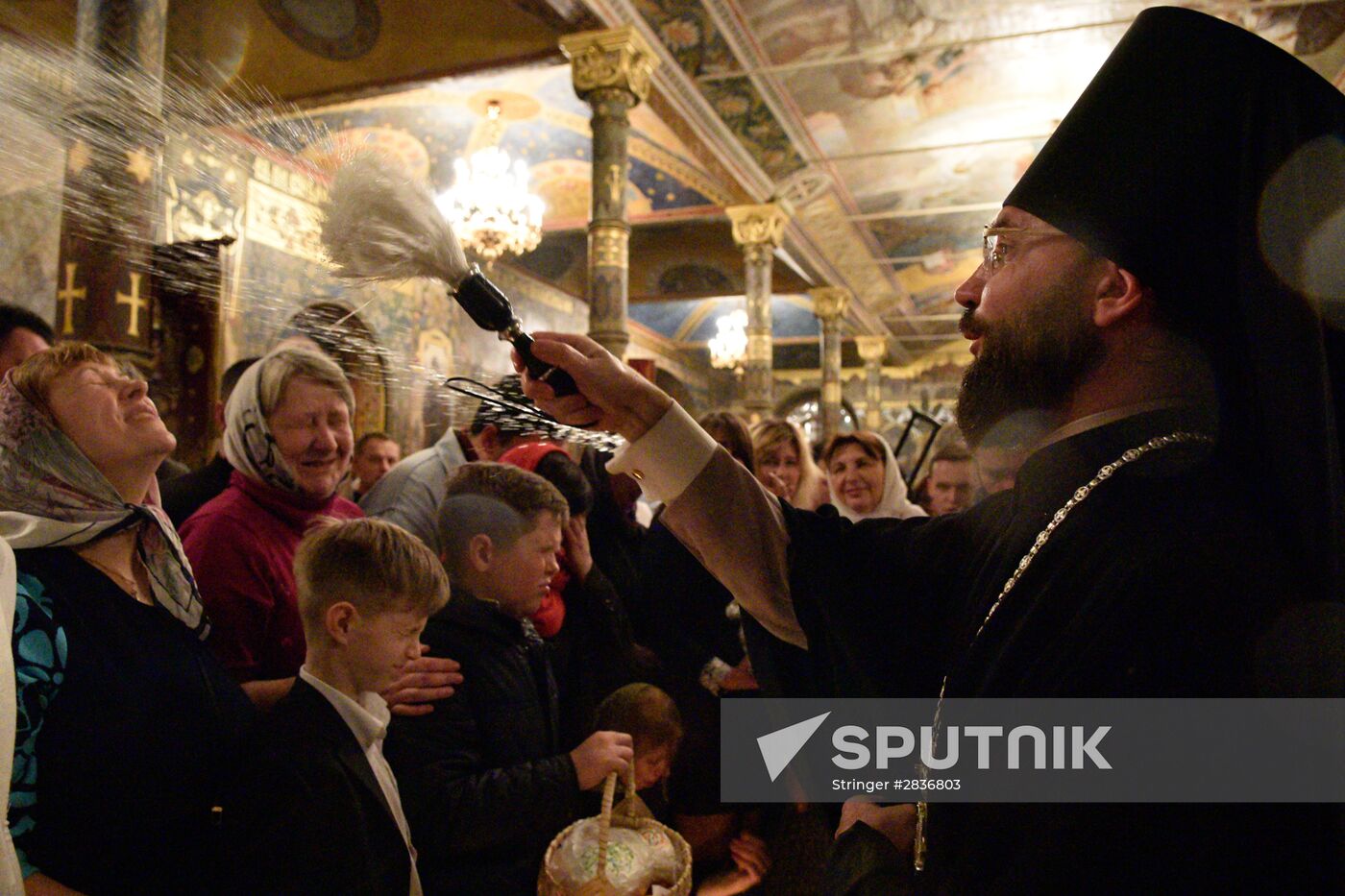 Easter celebrations at Kiev Pechersk Lavra