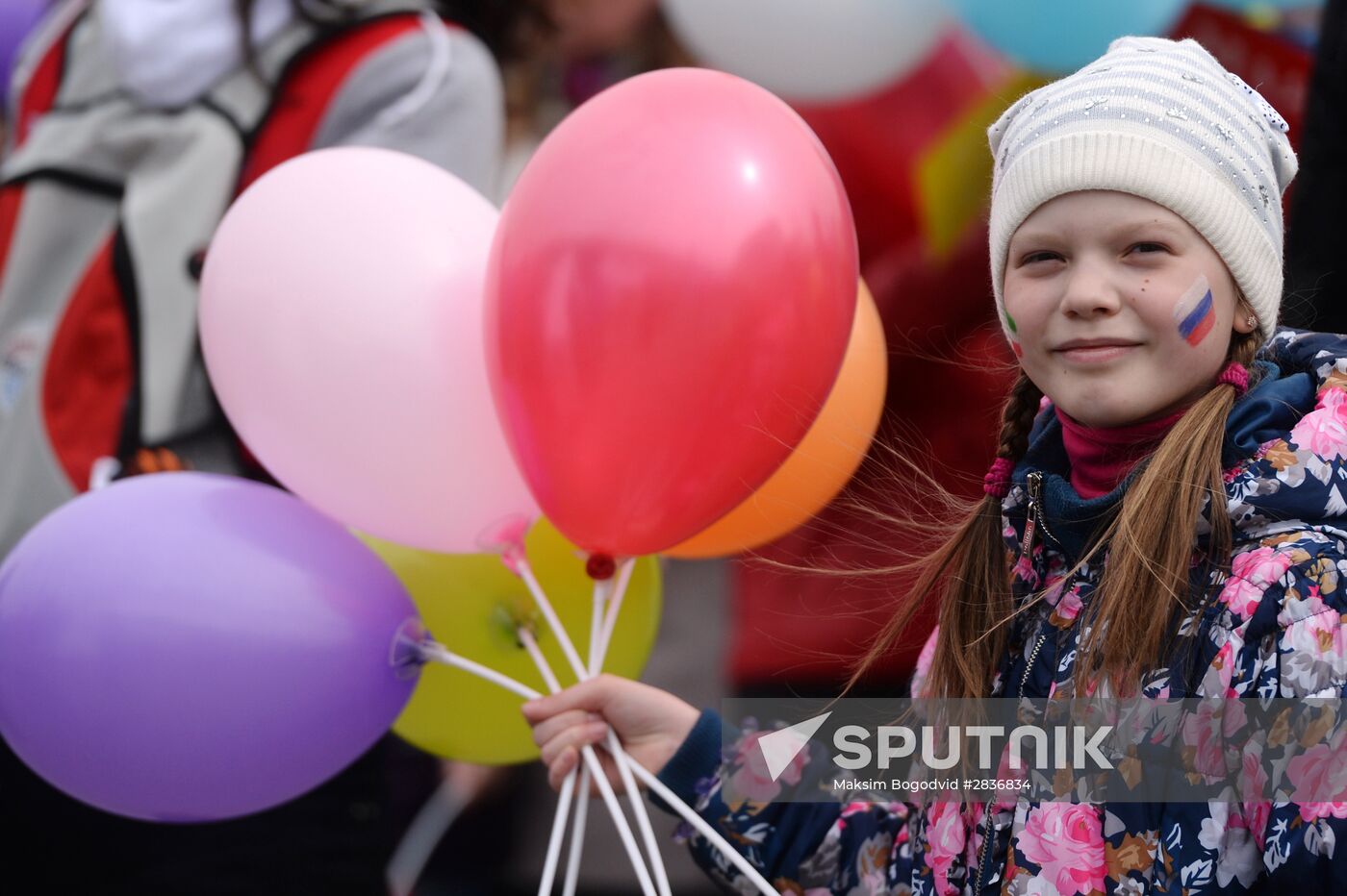 May 1 celebrated in Russia