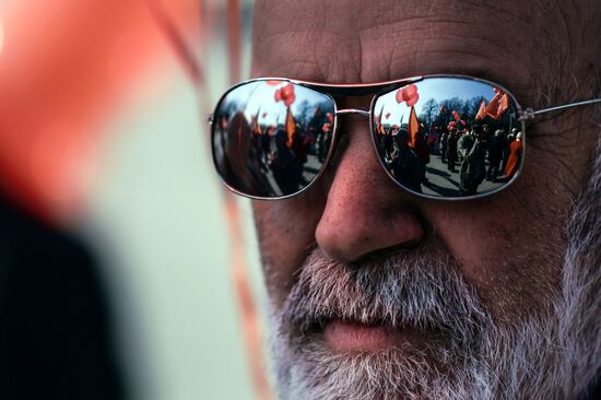 May 1 celebrated in Russia