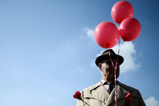 May 1 celebrated in Russia