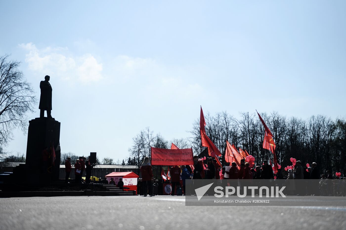 May 1 celebrated in Russia