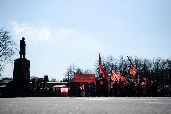 May 1 celebrated in Russia