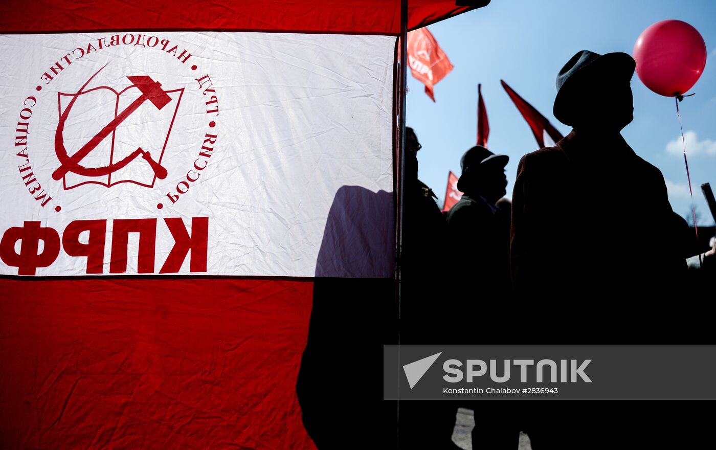 May 1 celebrated in Russia