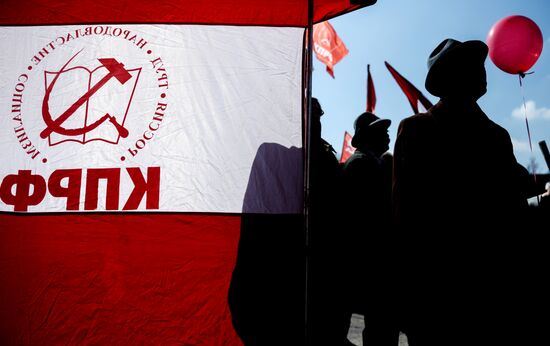 May 1 celebrated in Russia