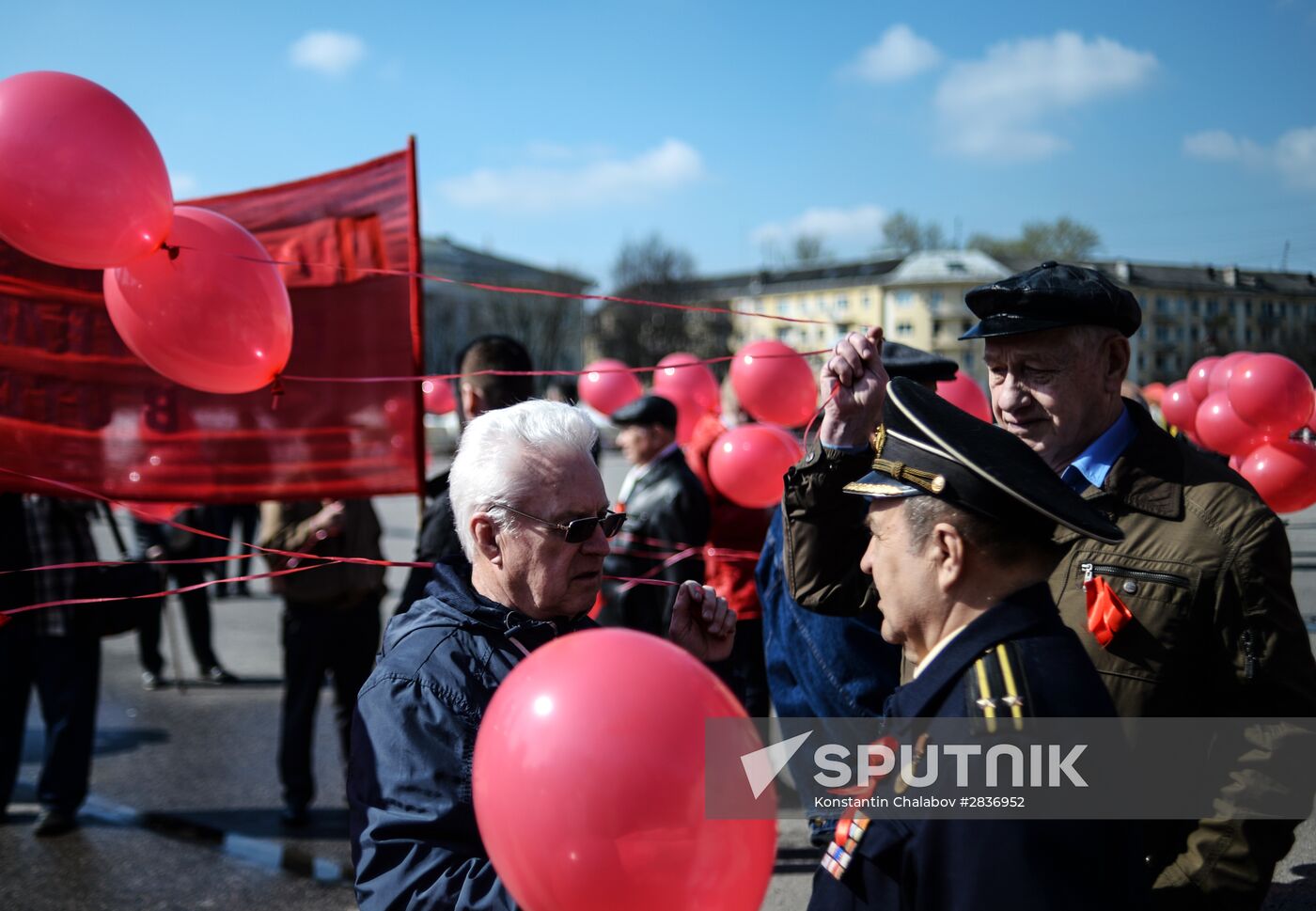 May 1 celebrated in Russia