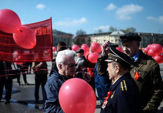 May 1 celebrated in Russia