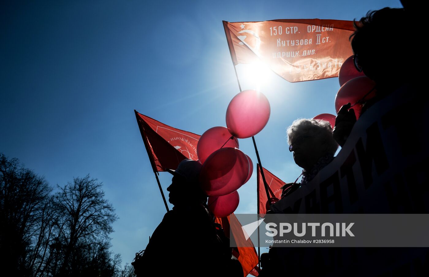 May 1 celebrated in Russia