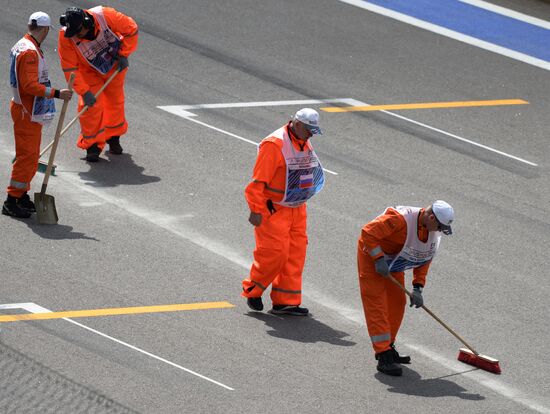 Formula 1 Russian Grand Prix. Race