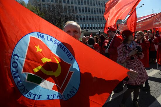 Rally by the Communist Party of the Russian Federation