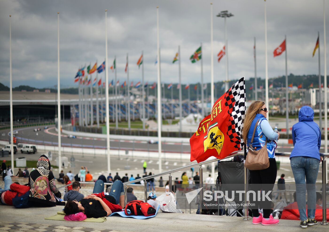 Formula 1 Russian Grand Prix. Race