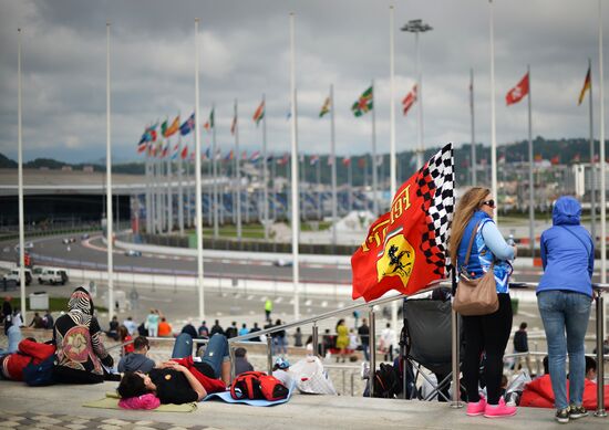 Formula 1 Russian Grand Prix. Race