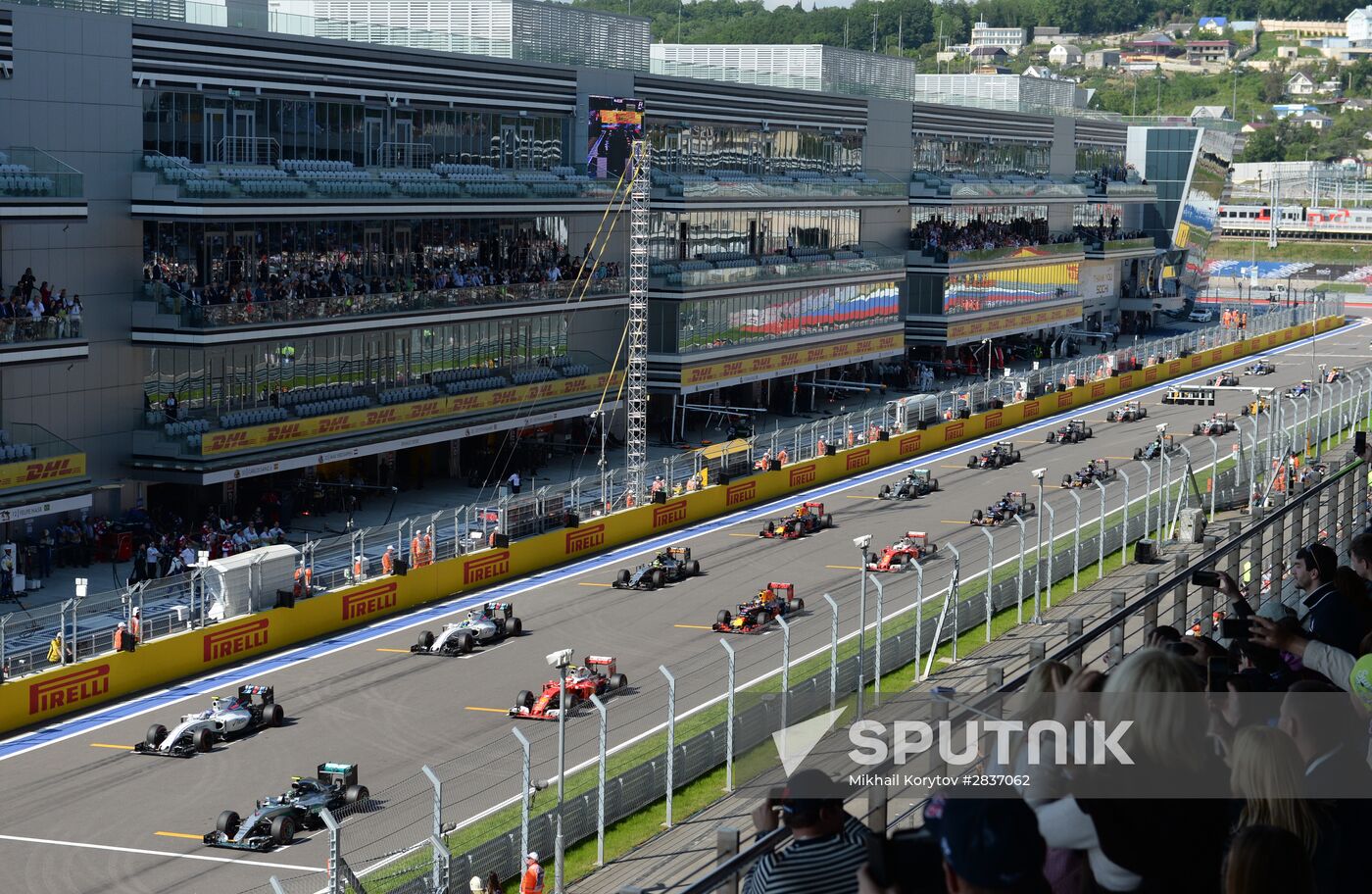 Formula 1 Russian Grand Prix. Races